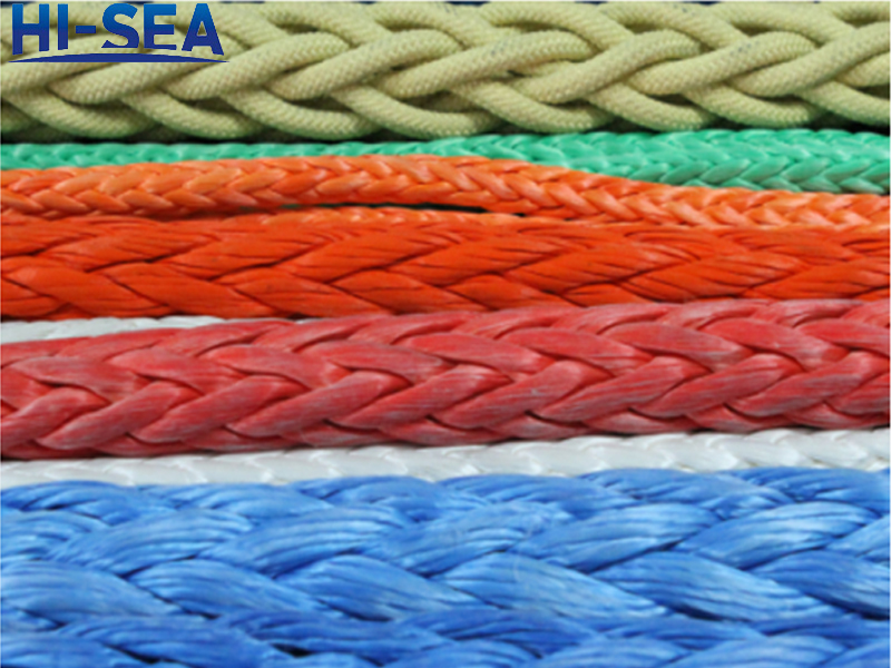 12 Strands 100% UHMWPE Fiber Rope and Hmpe Rope Are Used for Ships