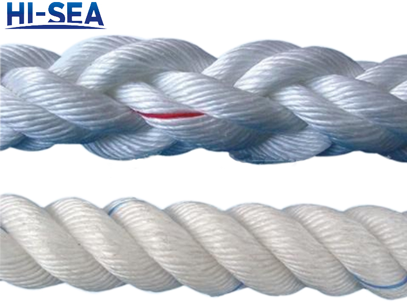 Multifilament Solid Braided 8 Strand Polypropylene Rope With Sheath
