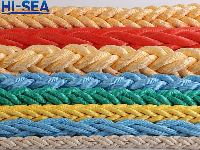 Multi-Color 12 Strands UHMWPE Rope