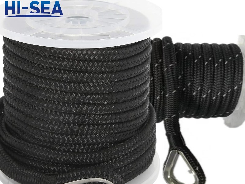 Double Mooring Pendant Nylon Rope with Stainless Steel Thimble