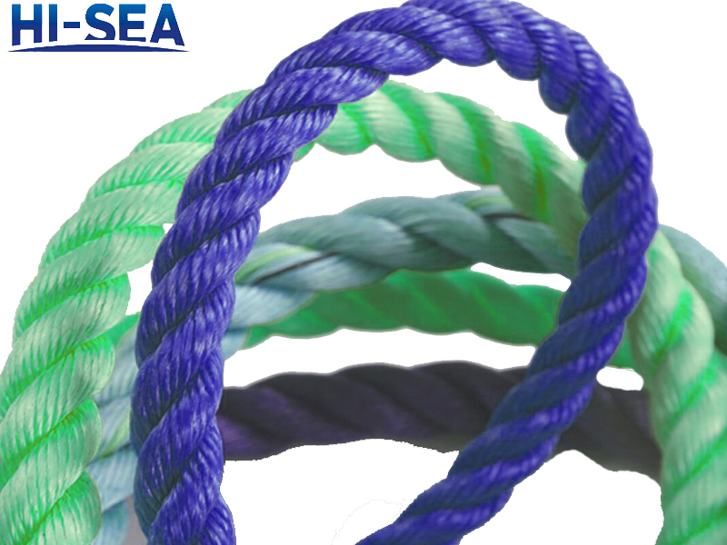 Premium Material PP Marine Mooring Fiber Ropes Made in China